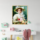 Noblewoman Oil Paint By Numbers Kit DIY Drawing Picture for Adults Home Decor