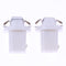 VODOOL 10pcs T5 B8.5D 5050 SMD LED Car Dashboard Heating Indicator Wedge