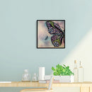 Half Butterfly Oil Paint By Numbers Kits DIY Handpainted Animal Wall Art