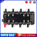 5V/3 Pin ARGB Fan PWM HUB 1 To 8 Ports Splitter for PC Motherboard (SATA)