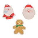 Wishes Blessing Card Xmas Tree Ornament Hanging Tag Christmas Greeting Cards