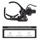 SPG Archery Rise Fall Arrow Rest Aluminum Alloy Bow 4-way Adjustable Landing Pad