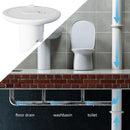 Shower Floor Drain - Anti-odor Sewer Drain Filter Cover Plug (S White)