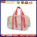 Travel Jelly Clear Waterproof Portable Wash Tote Bags Large Capacity Handbag