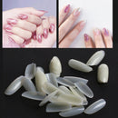 Acrylic False Nail Tips, Molded, Full Surface Nail Tips, Building Shape