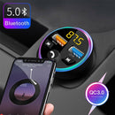 Bluetooth FM Transmitter Car Charger Car MP3 Player Fast Charger Adapter