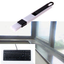 Window Groove Cleaning Brush Multifunction Brush Glass Washing Brush(Black)