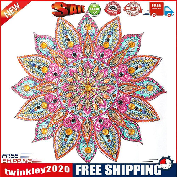 Diamond Painting Datura Flower Partial Special Rhinestone Picture (YX068)