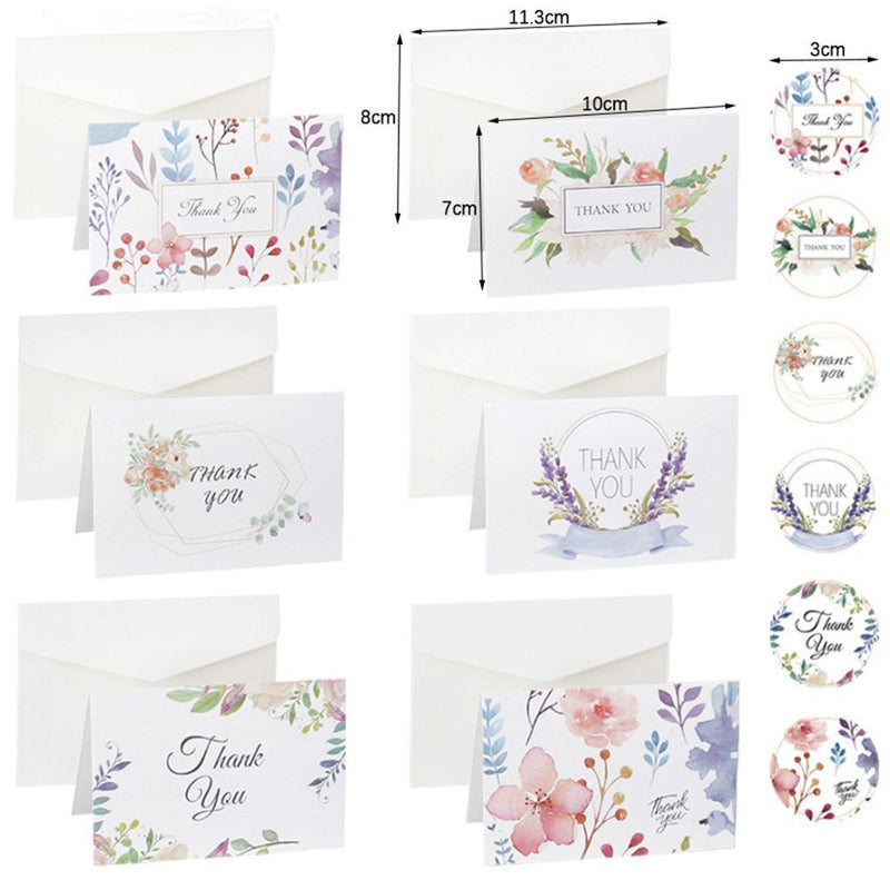 Envelopes Floral Flower Thank You Cards Greeting Cards Invitation Card Postcard