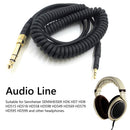 Audio Spring HiFi Stereo Cable for SENNHEISER HD6 HD7 HD8 HD515 Earphone Wire