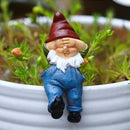 Climbing Elf Elf Pendant Flower Pot Hanging Decoration Dwarf Ornaments