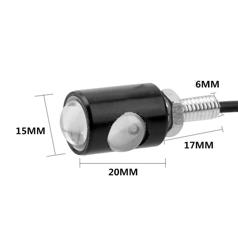 with screws LED Bulb Motorcycle Signal Lamp Turn Indicator License Plate Light