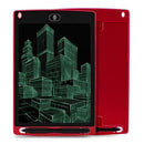 8.5in LCD Digital Writing Tablet Portable Drawing Board (Monochrome Red)