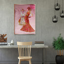 5D DIY Part Special Shaped Drill Diamond Painting Lady Kit Drawing (Y093) Newly