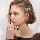 3pcs DIY Full Drill Diamond Painting Hair Clip Rhinestone Bow Hairpins Bars