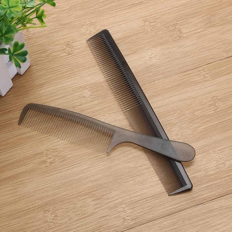 2pcs/Set Portable Antistatic Hair Comb Barbers Hairdressing Styling Tools