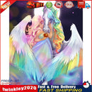 Girl White Horse 40x50cm Oil Paint By Numbers Picture DIY Modern Wall Art Newly