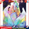 Girl White Horse 40x50cm Oil Paint By Numbers Picture DIY Modern Wall Art Newly