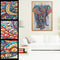 5D DIY Special Shape Diamond Painting Elephant Cross Stitch Craft Needlework Kit