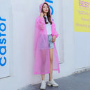 #A Women Men Long Raincoat Waterproof Outdoor Hiking Travel Fishing Climbing Pon