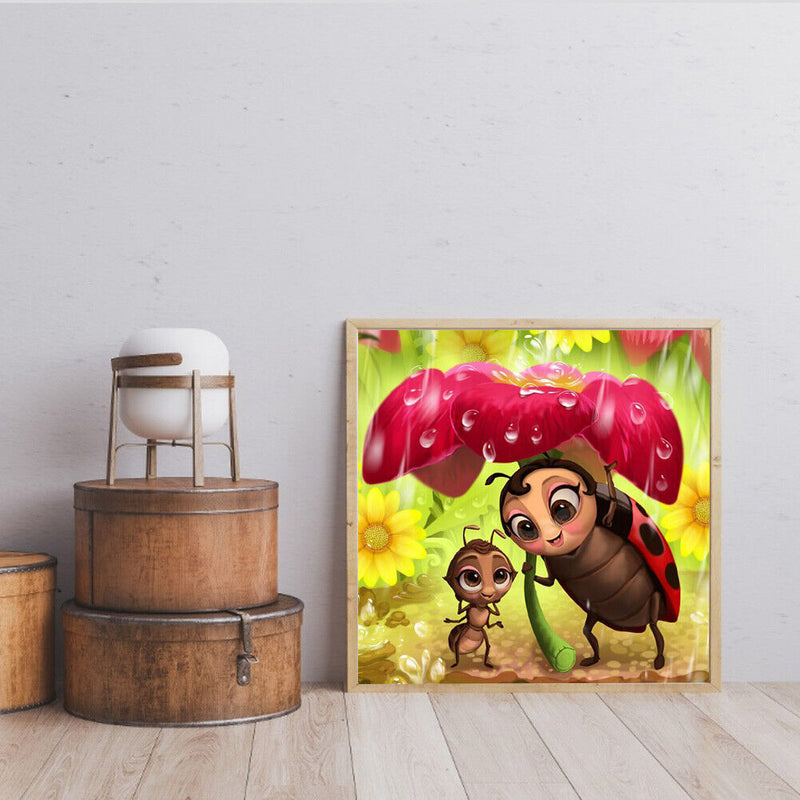 DIY Full Round Drill Diamond Painting Small animals Mosaic Rhinestone Art Cra