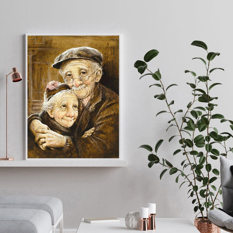 Oil Paint By Numbers Elder Coupe Coloring Picture Digital L452