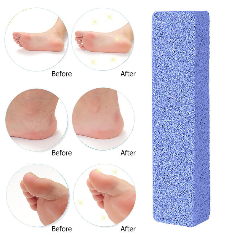 Foot Smooth Plate File Long Square Pumice Stone Dead Skin Peeling Foot Pedicure