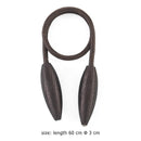 2pcs Curtain Tiebacks Tie Olive Holdbacks Decorative Buckle Clips (Brown)