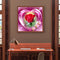 5D DIY Diamond Painting Heart Rose Full Round Drill Mosaic Picture Wall Art Kit