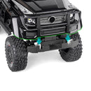 Metal Servo Engine Winch Front Bumper For TRX-4 TRX-6 Mercedes G63 G500 RC GRC #
