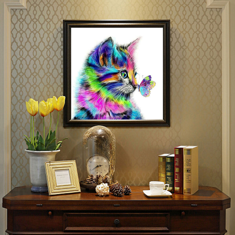 5D DIY Animal Diamond Painting Full Round Drill Mosaic Kits Wall Picture Craf