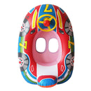 PVC Floating Swimming Rings Cute Inflatable Swim Circle for Kids (Red) Newly