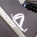 Mountain Bike Kettle Cage MTB Water Bottle Holder with Screw Wrench (White)