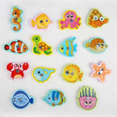 Wooden Magnetic Fish Toys Kids Educational Fishing Magnet Puzzle Game Gifts UK