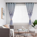 Polyester Landscape Printing Living Room Window Blinds Bedroom Blackout Curta