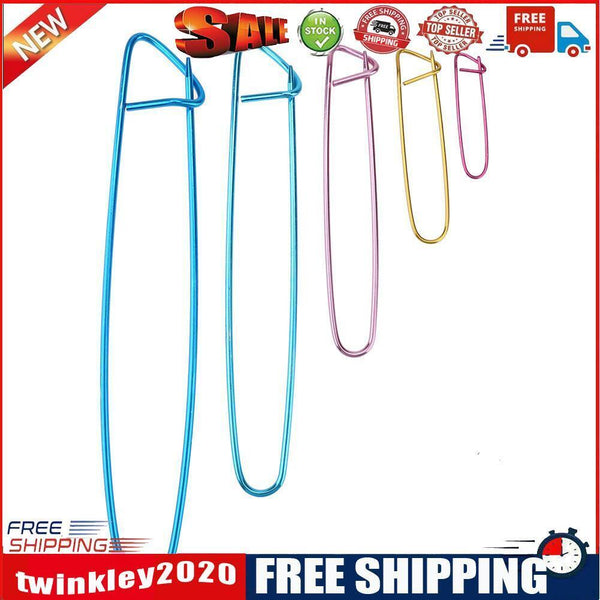 5pcs Aluminum Alloy Knit Holders Knitting Needles Markers Craft Hook