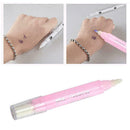 Dual Eyebrow Tattoo Erase Pen-Microblading Skin Thick Thin I3C6 Erasable Z6M4
