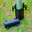 Awning Rod Holder Outdoor Camping Fixed Tube Windproof Awning Pole Accessories