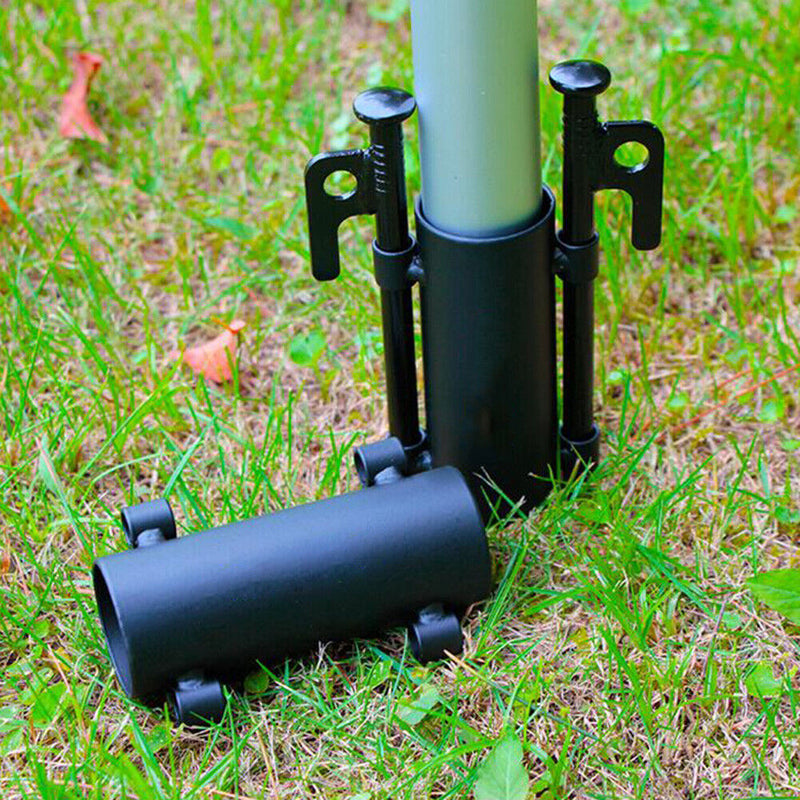 Awning Rod Holder Outdoor Camping Fixed Tube Windproof Awning Pole Accessories