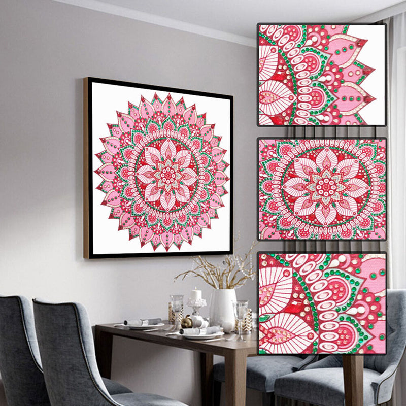 5D Part Special Shaped Diamond Painting Mandala Pattern Cross Stitch (BJ01)