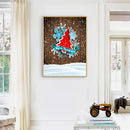5D Drill Point Handicraft Cartoon Xmas Tree Rhinestone Art Diamond Painting