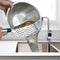 Stainless Steel Pot Strainer Slag Holder Drainer Water Filtering Sieve Tool