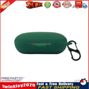 Wireless Earphone Box Cover with Hook for Skullcandy Push Active (Green) Newly