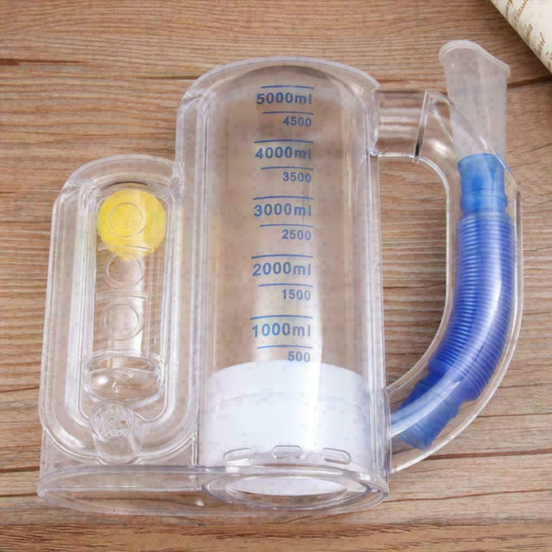 Breathing Trainer Three-ball Meter Spirometry Trainer Lung Function S1L1