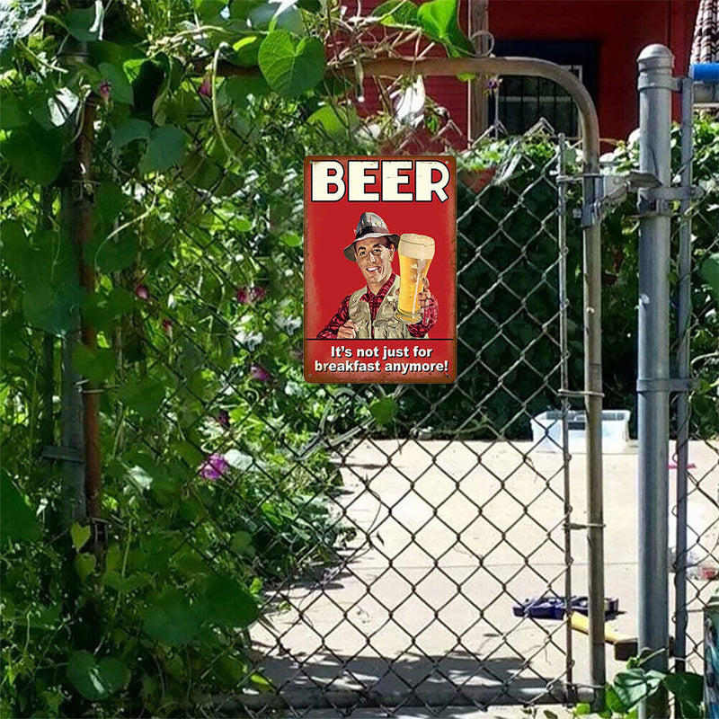 Retro Beer Metal Tin Signs Home Wall Decor Poster Nostalgia Plates Craft Plate