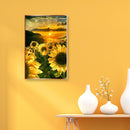 Sunset Flower Full Round Drill 5D Mosaic Diamond Painting Picture of Rhinestone