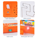 Maze Game Buzz The Wire Game Electric Shock Bump Maze Game (Orange)
