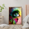 Green eyes 40x50cm Oil Paint By Numbers Picture DIY Painting M653