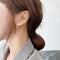 Zirconia Lightning Crystal Stud Climber Earrings Ear Wrap Crawler Hook Earrings