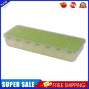 Large Travel Pill Cases Portable 7-Day Medicine Box Tablet Container(Green)